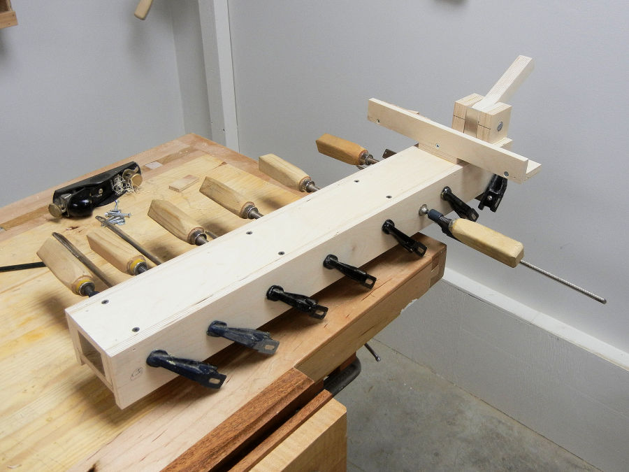 how to make a wooden table saw fence